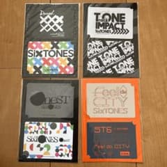 SixTONES ツアーステッカー 4点セットのサムネイル