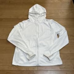 LEMON TREE スポーツ用 フード付き UVカットパーカー　ホワイトのサムネイル