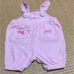 立体うさぎロンパース 80のサムネイル