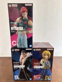 HUNTER × HUNTER 이치 반 쿠지 피규어 세트