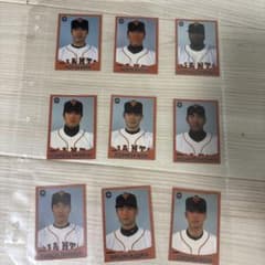 歴代プロ野球カード＆イチロー、松坂大輔写真 プロ野球ステッカー 2000 読売ジャイアンツ、イチロー、松坂大輔