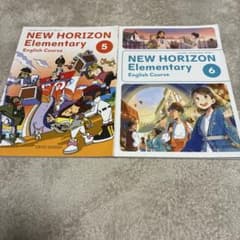 NEW HORIZON Elementary 5・6 小学校教科書のサムネイル