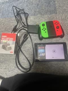 Nintendo Switch 本体セット箱なし　動作OKのサムネイル