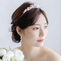 ANNAN WEDDING 低め ティアラのサムネイル