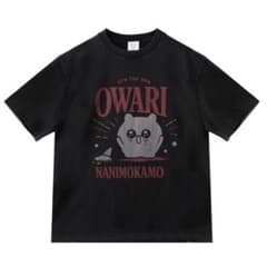 Mサイズ うちゃ ヴィンテージ風Tシャツ（おわり なにもかも）のサムネイル