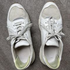 CLAE ホワイト スニーカー 25cm - メルカリ