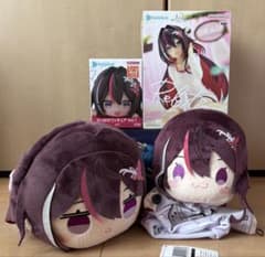 AZKi 寝そべりぬいぐるみ パペットぬいぐるみ ひっかけフィギュア 4個