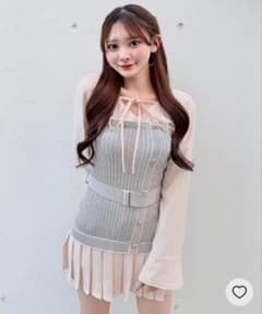 NOMAE シャツドッキングプリーツワンピース グレー NOMAE シャツドッキングプリーツワンピース グレー - メルカリ