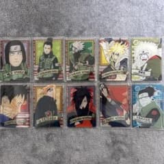 NARUTO ステータスカードコレクション10種　マダラ　イタチ　デイダラ　他 NARUTO ステータスカードコレクション10種 マダラ イタチ デイダラ 他