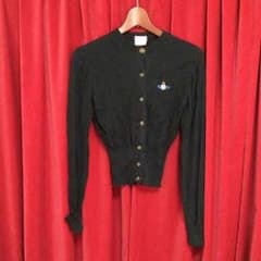 難あり！vivienne westwood 黒カーディガンのサムネイル