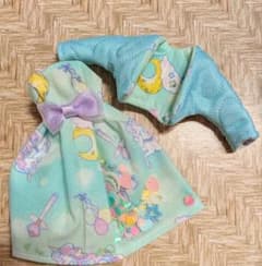 ハンドメイド　リカちゃん服　チュールワンピース＆ボレロ　22cmドールサイズ　1のサムネイル