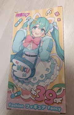 初音ミク♪２点セット　ファッション Fancy フィギュア新品未開封のサムネイル