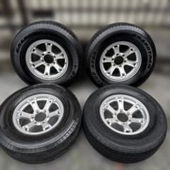 滋賀県引き取り限定　265/70R16 アルミホイール 夏タイヤ 1本パンク 滋賀県引き取り限定 265/70R16 アルミホイール 夏タイヤ 1本パンク