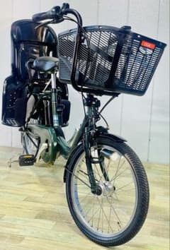 超強力加速！！　 １２アンペア　３人乗り対応　EL　パナソニック　電動自転車 ☆2983パナソニック12アンペア 20インチ子供乗せ電動アシスト自転車