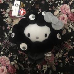 ミャクミャク　なりきりぬいぐるみ（BC） 黒　カラビナ　キティ　サンリオ