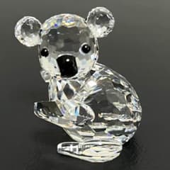極美品 スワロフスキー コアラ 置物 クリスタル フィギュリン 廃盤