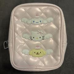 サンリオ　夢みるエンジェル キルティング ポーチ ピンク