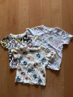 アンパンマン サンリオ キャラクターTシャツ 3枚セットのサムネイル