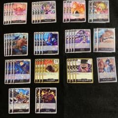世界最強の戦士　黒ルフィデッキパーツセットのサムネイル