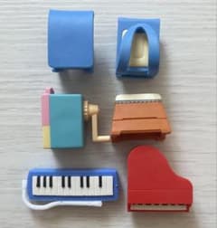 おもしろ消しゴム 学校セット ミニチュアのサムネイル