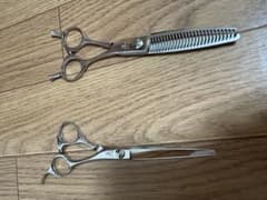 SGK シザー セニング 2点セット 美容師使用 ハサミ 切れ味良好のサムネイル