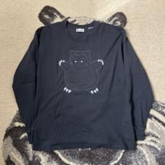 【限定コラボ】リーバイス × ポケモン カビゴン 刺繍 ロンT 長袖Tシャツ
