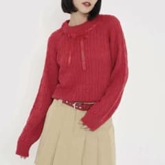tina jojun 赤ニットのサムネイル