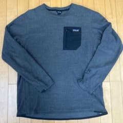 Patagonia R1 プルオーバー クルーネック グレーのサムネイル