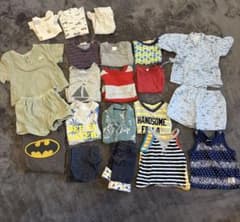 半袖男の子　子供服セット 19点　80cmのサムネイル