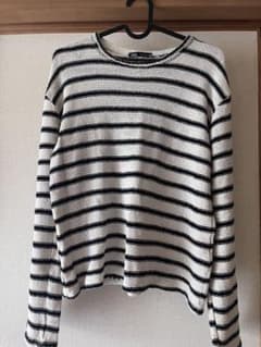 ZARA ストライプ　サマーニットのサムネイル