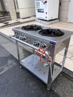 【目黒区引取限定】限定値下げ⭐︎簡易清掃済 Maruzen ガステーブル　都市ガスのサムネイル