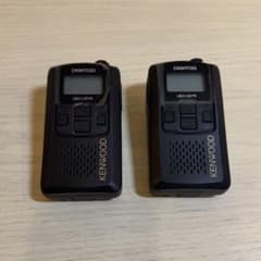 KENWOOD UBZ-LS27R トランシーバー クリップ付き 2個セット - メルカリ