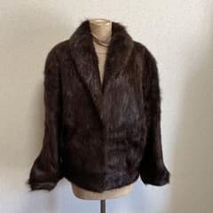 NAGANO FURS ダークブラウン ファーコート 毛皮 - メルカリ