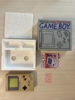 【通電・起動OK/液晶難あり】初代ゲームボーイ本体 箱・説明書付 DMG-01のサムネイル