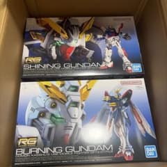 RG SHINING GUNDAM & BURNING GUNDAMのサムネイル