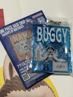 ONE PIECE BASE SHOP 복권 아크릴 블록 버기