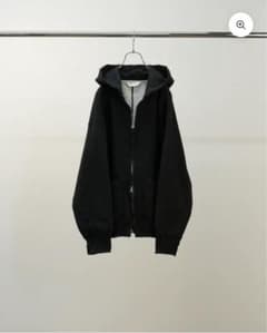 ANCELLM ZIP UP HOODIE BLACK サイズ2のサムネイル