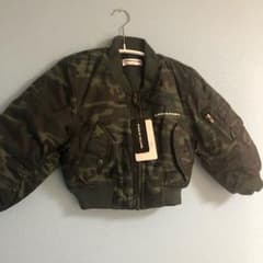 未使用品！ POLO MA-1 キッズのサムネイル