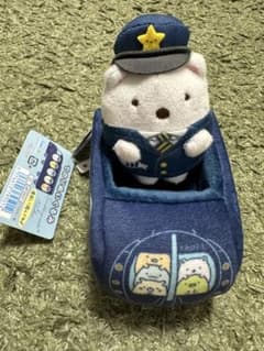【紙タグ付き美品】すみっコぐらし 南海電鉄 コラボラピート ＆ しろくま セットのサムネイル