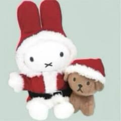 ミッフィースタイル　サンタ　ぬいぐるみ　スナッフィー