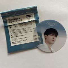 ドギョム　SEVENTEEN DK 丸形クリアシート 福岡　E-ZOのサムネイル