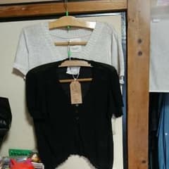 大きいサイズ限定お値下げ(*_*)半袖ボレロLL二枚セット♪のサムネイル