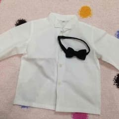 フォーマル☆★男児80cm  シャツ＆ネクタイのサムネイル