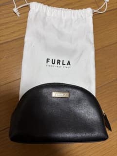 新品　フルラ　ポーチ　黒のサムネイル