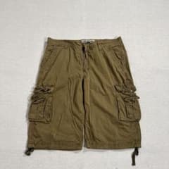 ろ*ひ様 90s vintage クロップド カーゴショーツ 膝下 バギー Y2のサムネイル