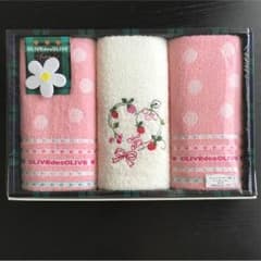 PINK PEACK様専用【新品】OLIVEdesOLIVE タオルセットのサムネイル