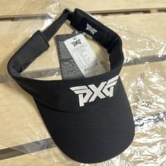 新品タグ付き　PXG ブラック サンバイザー