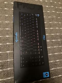 Logicool  G pro Xキーボードレシート、保証書ありのサムネイル