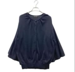 【新品/約8万円】drawerコットンシルク フレアスリーブカーディガン 約8万円】drawerコットンシルク フレアスリーブカーディガン - メルカリ