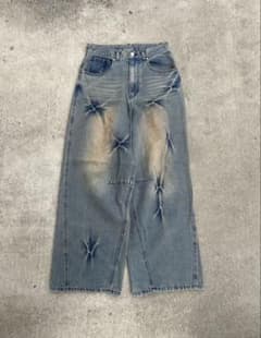 バギーデニムパンツ Sサイズ